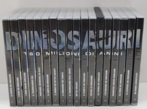 Dinosauri 160 Milioni di Anni. Raccolta Completa n. 18 DVD in Italiano. Versione da edicola
