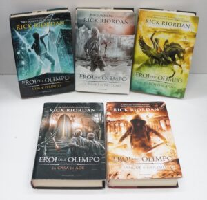 Percy Jackson Eroi dell’Olimpo di Rick Riordan - Saga Completa (5 volumi) ed. Mondadori