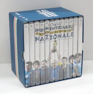 Partite indimenticabili della Nazionale. Raccolta Completa con 12 DVD in Cofanetto. Versione da edicola