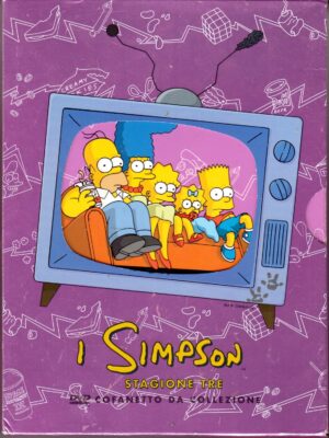 I Simpson - Stagione 3 Completa (Episodi 1-24) (4 DVD) con Cofanetto da Collezione - DVD in Italiano