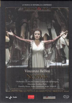 Norma di Vincenzo Bellini. Passione Lirica vol.12. DVD in Italiano. Versione da edicola