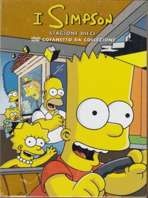 (NA) I Simpson - Stagione 10 Completa (Episodi 1-25) (4 DVD) Cofanetto - DVD in Italiano