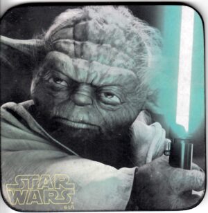 Sottobicchiere in Sughero Star Wars Yoda. Logoshirt