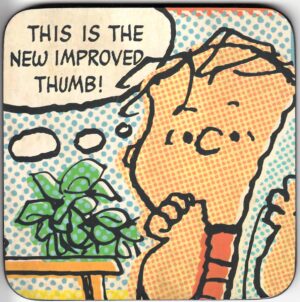 Sottobicchiere in Sughero Peanuts - Linus, Thumb. Coaster. Logoshirt