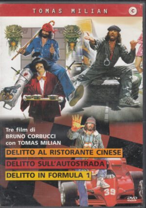 Tomas Milian. Delitto al ristorante cinese, Delitto sull'autostrada, Delitto in Formula 1 (Box 3 DVD) DVD in Italiano