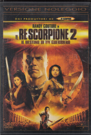 Il Re Scorpione 2. Il Destino di un Guerriero. DVD in Italiano. Versione Noleggio