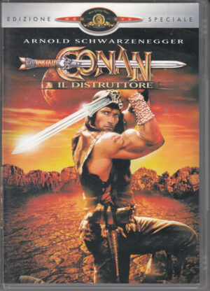 Conan il Distruttore un film con Arnold Schwarzenegger. Edizione Speciale. DVD in Italiano
