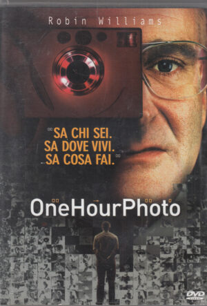 One Hour Photo un film con  Robin Williams. DVD in Italiano ed.