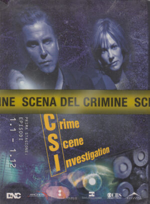 CSI – Crime Scene Investigation. Stagione 1 Prima Parte (Episodi 1-12) con n. 3 DVD in Italiano con Cofanetto