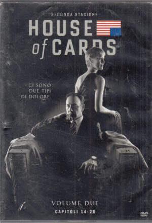 House of Cards. Stagione 2 Completa. (Episodi 1-13) (4 DVD). DVD in Italiano