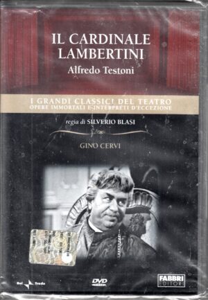 Il cardinale Lambertini di Alfredo Testoni. I Grandi Classici del Teatro. DVD in Italiano. Versione da edicola