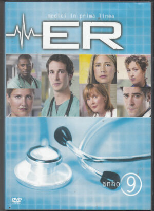 ER Medici In Prima Linea Anno 9 - Stagione 9 Completa (Box 3 DVD) (Episodi 1-22) DVD in Italiano