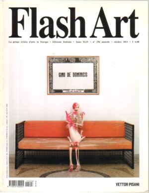 Rivista Flash Art n. 296 - Ottobre 2011. Edizione Italiana  ed. Giancarlo Politi
