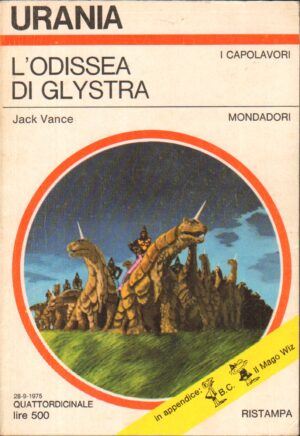 L'Odissea di Glystra di Jack Vance - Urania n. 680 ed. Mondadori