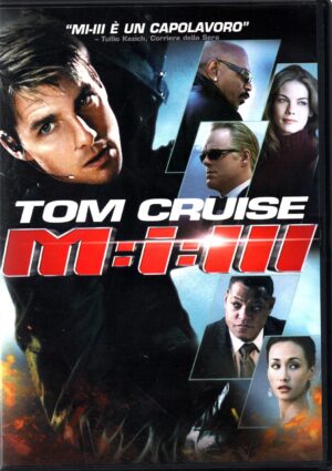 Mission Impossible 3 con Tom Cruise. DVD in Italiano