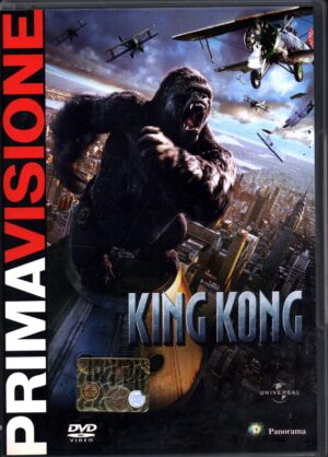 King Kong DVD in Italiano Prima Visione Versione da edicola
