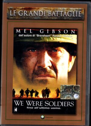 We were soliders DVD in Italiano Mel Gibson Le grandi Battaglie Versione da edicola