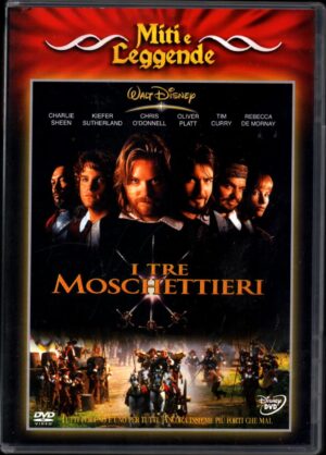 I Tre Moschettieri DVD in Italiano Miti e Legende Walt Disney Versione da edicola