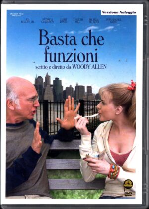 Basta Che Funzioni DVD in Italiano Woody Allen Versione Noleggio