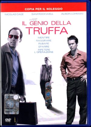 Il genio della truffa DVD in Italiano Nicolas cage Versione Noleggio