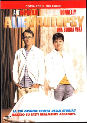 Alien Autopsy DVD in Italiano Versione Noleggio
