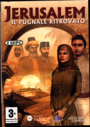 Jerusalem - il pugnale ritrovato Videogioco per PC con 2 CD in Italiano Versione da edicola