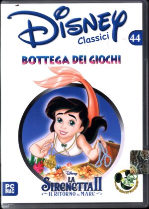 La Sirenetta II,2 il ritorno al mare - Bottega dei giochi Disney Classici n.44 Videogioco per PC e Mac di Disney Interactive