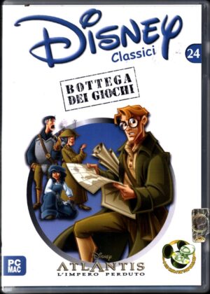 Atlantis L'impero Perduto - Bottega dei Giochi - Disney Classici n. 24 - Videogioco PC