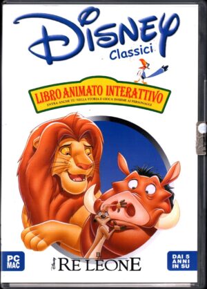 Il Re Leone - Libro animato Disney Classici Videogioco per PC e Mac di Disney Interactive