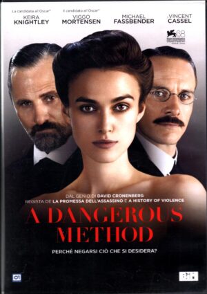 A Dangerous Method DVD in Italiano Vincent Cassel Versione Noleggio