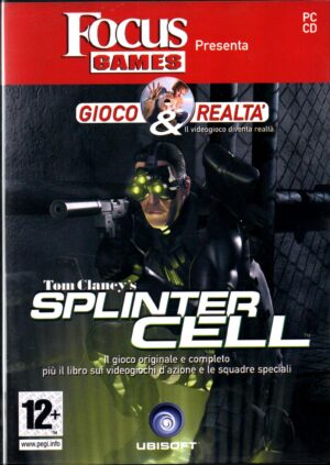 Splinter Cell Videogioco per PC con 3 CD in Italiano  Focus Game Versione da edicola