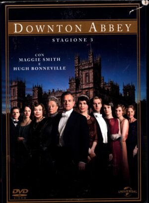 Downtown Abbey Terza Stagione 3 con 4 DVD in Italiano Versione da edicola
