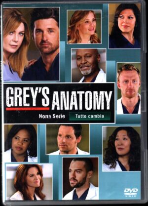 Grey's Anatomy - Stagione 9 Completa (Episodi 1-24) (Box 6 DVD) DVD in Italiano