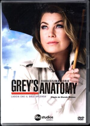 Grey's Anatomy. Stagione 12 Completa. Episodi 1-24 Box con n. 6 DVD in Italiano