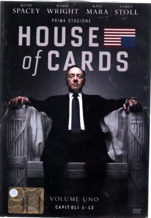 House Of Cards. Prima Stagione 1 Completa. (Episodi 1-13) (4 DVD) con Slipcase. Versione da edicola. DVD in Italiano