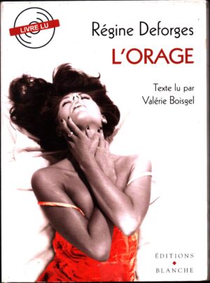 L'orage CD Audio in Francese di Deforges  Régine