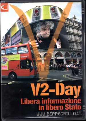 V2-day - Libera informazione in libero Stato con 2 DVD in Italiano Beppe Grillo