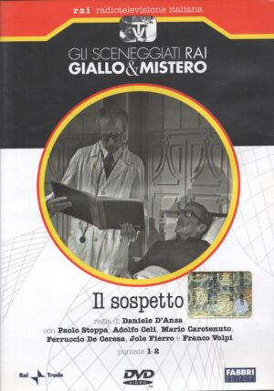 Il Sospetto - Miniserie Completa DVD RAI (Episodi 1-2) Sceneggiati Rai Giallo & Mistero - Versione da edicola - DVD in Italiano