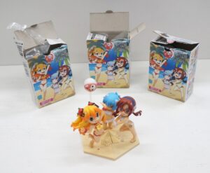 Eva Evangelion@School C-Style. Set Completo: Asuka, Rei, Mari - NON COMPLETO. Bandai