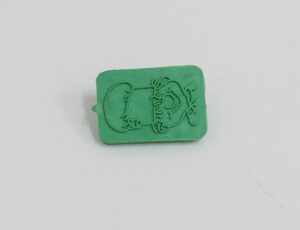 Mulino Bianco Gommina Timbro Verde Mugnaio. Vintage anni ’80