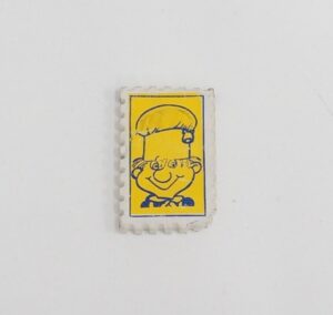 Mulino Bianco Gommina Francobollo Mugnaio. Vintage anni ’80