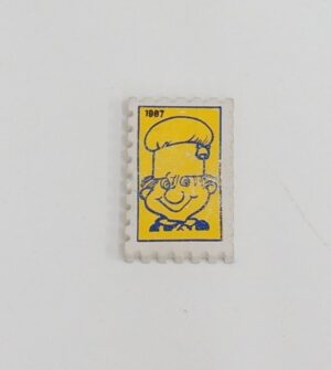 Mulino Bianco Gommina Francobollo Mugnaio. Vintage anni ’80