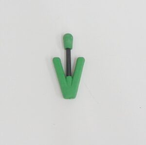 Mulino Bianco Gommina Lettera V verde con Matita. Vintage anni ’80