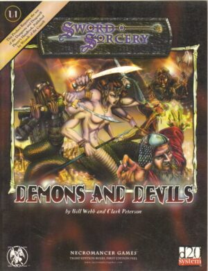 Demons and Devils - Sword Sorcery L1 - Libro in Inglese di Webb, Bill d20 System ed. White Wolf Pub
