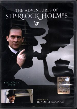 The Adventure of Sherlock Holmes Terza Stagione 3 Vol. 18 con DVD in Italiano Versione da edicola