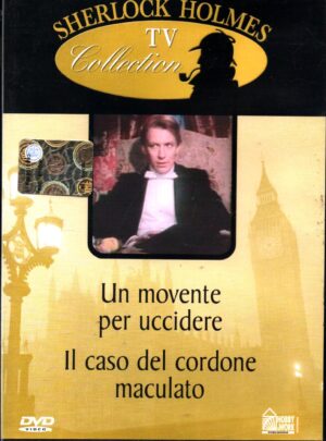 Un movente per uccidere, Il caso del cordone maculato. Sherlock Holmes TV Collection vol. 12. Versione editoriale. DVD in Italiano