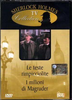 Le Teste rimpicciolite, I milioni di magruder. Sherlock Holmes TV Collection vol. 21. Versione da edicola. DVD in Italiano