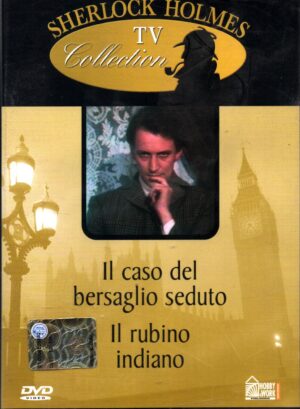 Il caso del bersaglio seduto, Il rubino indiano. Sherlock Holmes TV Collection vol. 23. Versione da edicola. DVD in Italiano