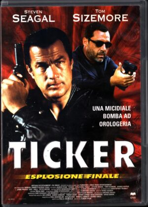Ticker- Una micidiale bomba all'orologeria DVD in Italiano Steven Seagal