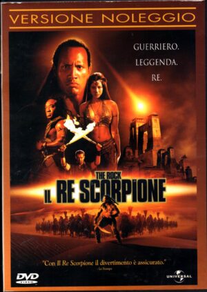 Il Re Scorpione DVD in Italiano Versione Noleggio